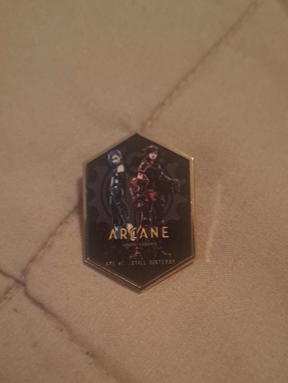 Arcane Enamel Pin - Jinx & Vi Duo
